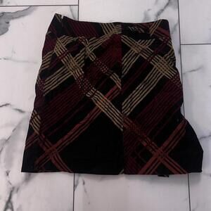 LOFT Women's Multi and Black Skirt